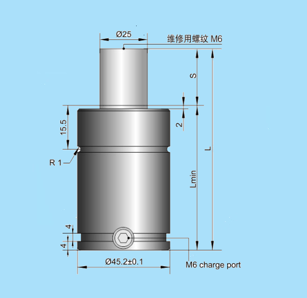 氮气弹簧RX 750